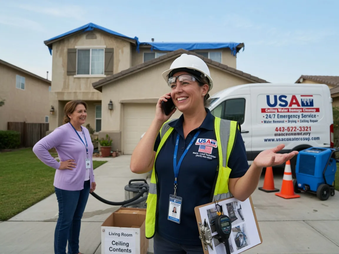 Ceiling Water Damage Restoration Shady Point, OK FAQs